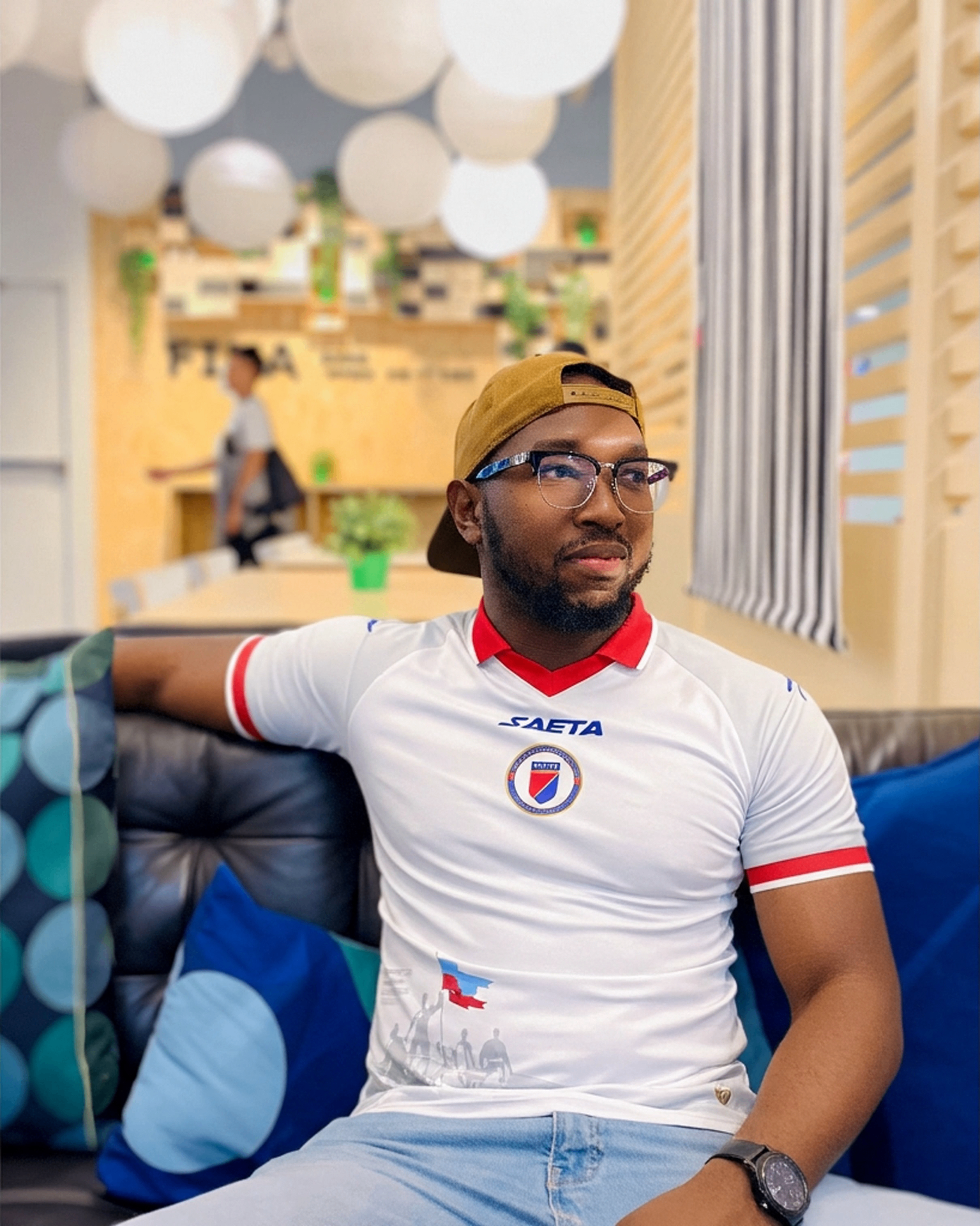 AI portrait wearing the jersey